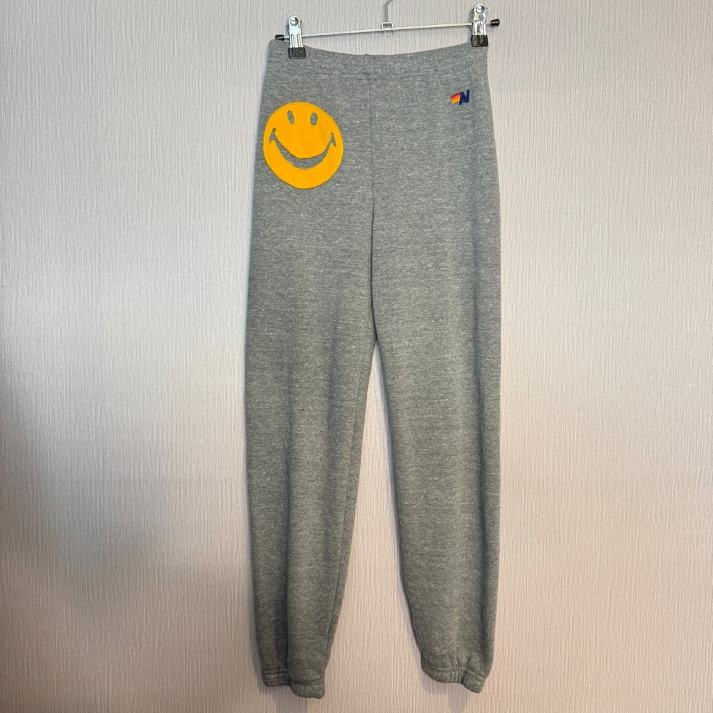 Aviator Nation Kid Smiley sweatpants Size 14